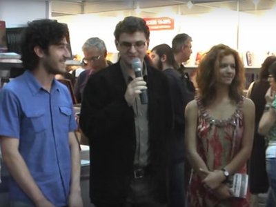 Patru bărbați plus Aurelius la Bookfest 2011