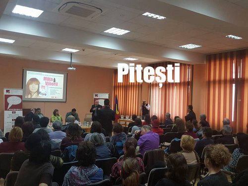 Doina Ruști la Pitești