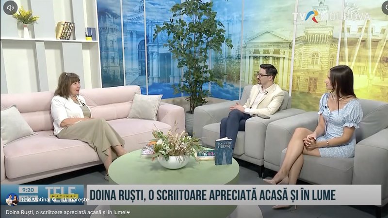 Two Days in Chișinău: Packed Rooms, Meetings with Readers, and “Matuf, the Wigmaker” Sold Out at Bookfestsumar - Doina Ruști