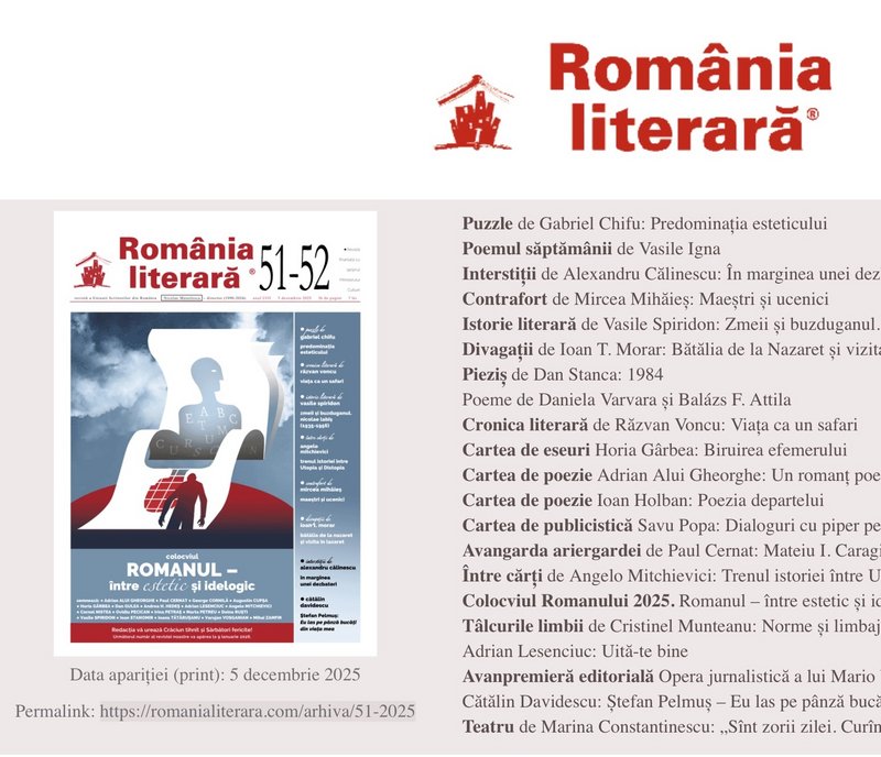 Doina Ruști on the Novel: Between the Aesthetic and the Ideological Intervention at the Novel Colloquium 2025 - Doina Ruști