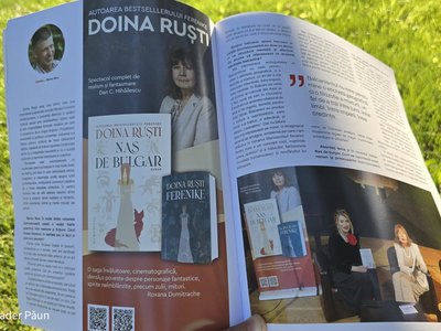 Doina Ruști on My Bulgarian Nose in Lace Magazine