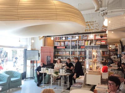 Nas de bulgar Comes Home. Book Launch at Humanitas Cișmigiu Bookshop